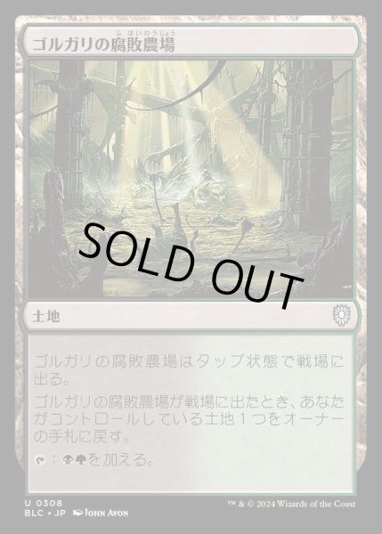 画像1: [EX+]ゴルガリの腐敗農場/Golgari Rot Farm《日本語》【BLC】 (1)