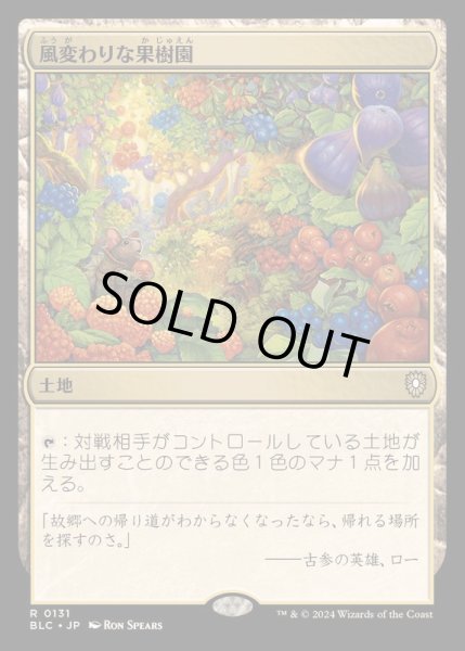 画像1: [EX+]風変わりな果樹園/Exotic Orchard《日本語》【BLC】 (1)