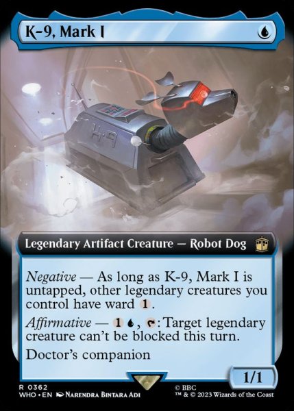 画像1: (FOIL)(フルアート)K-9 マークI型/K-9, Mark I《英語》【WHO】 (1)