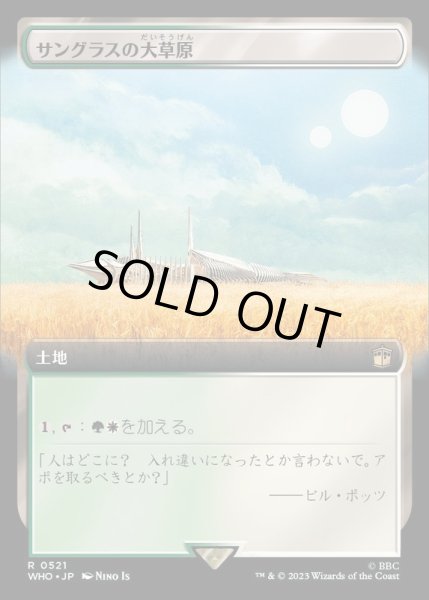 画像1: [EX+](FOIL)(フルアート)サングラスの大草原/Sungrass Prairie《日本語》【WHO】 (1)