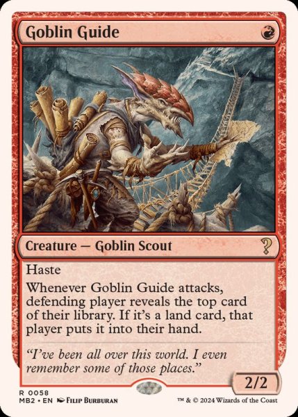 画像1: ゴブリンの先達/Goblin Guide《英語》【Reprint Cards(Mystery Booster2)】 (1)