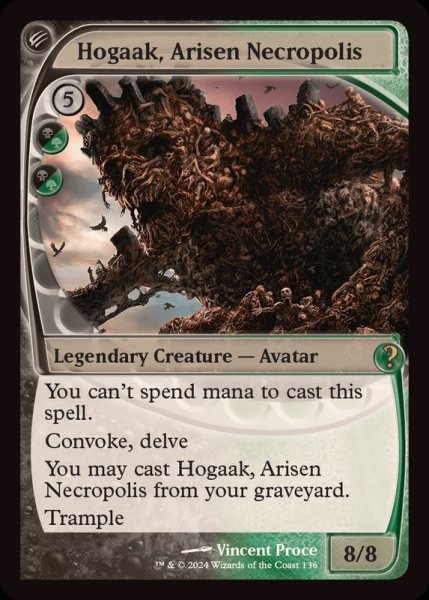 画像1: 甦る死滅都市、ホガーク/Hogaak, Arisen Necropolis《英語》【Reprint Cards(Mystery Booster2)】 (1)