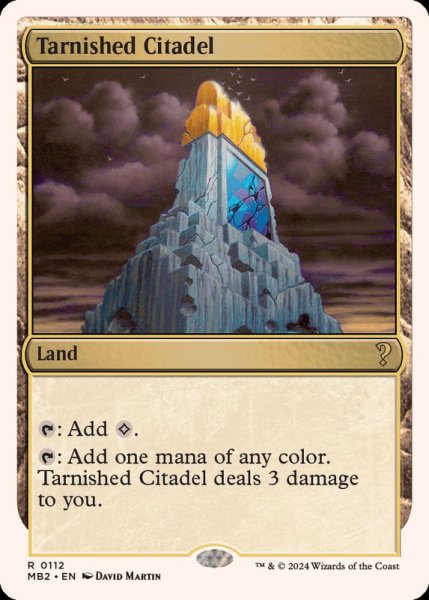 画像1: 色あせた城塞/Tarnished Citadel《英語》【Reprint Cards(Mystery Booster2)】 (1)