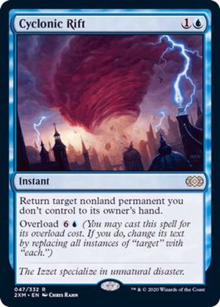 画像1: (FOIL)サイクロンの裂け目/Cyclonic Rift《英語》【2XM】 (1)