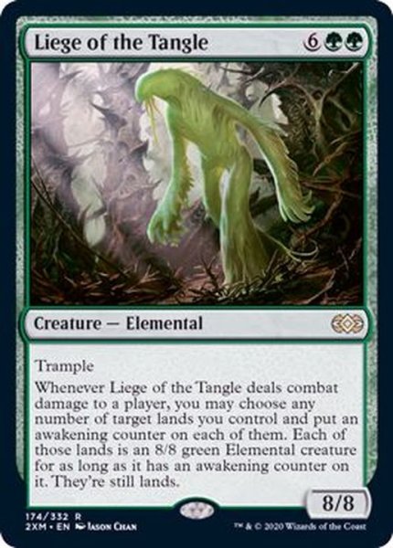 画像1: (FOIL)絡み森の主/Liege of the Tangle《英語》【2XM】 (1)