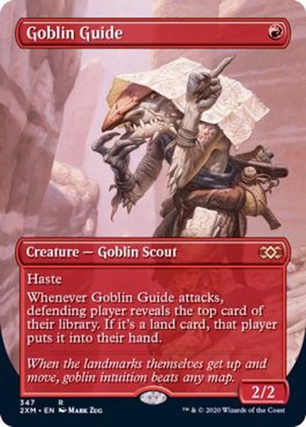 画像1: (FOIL)(フルアート)ゴブリンの先達/Goblin Guide《英語》【2XM】 (1)