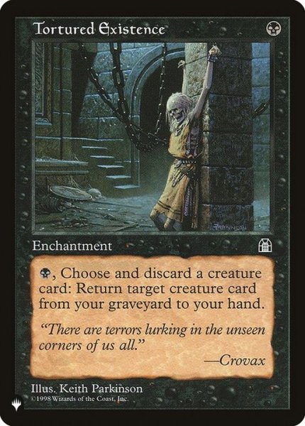 画像1: [EX+]拷問生活/Tortured Existence《英語》【Reprint Cards(The List)】 (1)