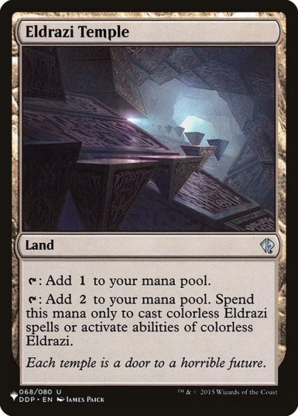 画像1: エルドラージの寺院/Eldrazi Temple《英語》【Reprint Cards(The List)】 (1)