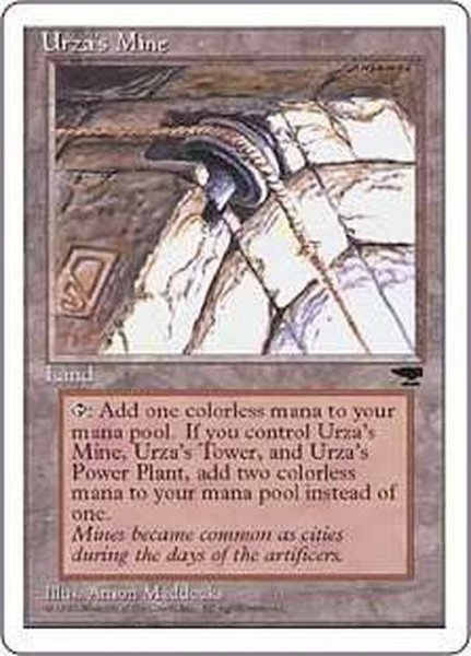 画像1: [EX+](黒枠)(Pulley)ウルザの鉱山/Urza's Mine《日本語》【CHR】 (1)