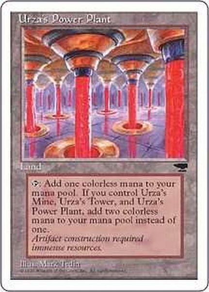 画像1: (黒枠)(Columns)ウルザの魔力炉/Urza's Power Plant《日本語》【CHR】 (1)