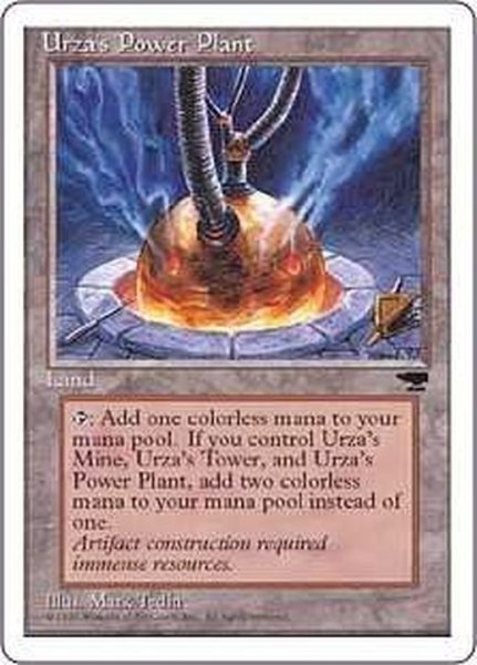 画像1: [EX+](黒枠)(Sphere)ウルザの魔力炉/Urza's Power Plant《日本語》【CHR】 (1)