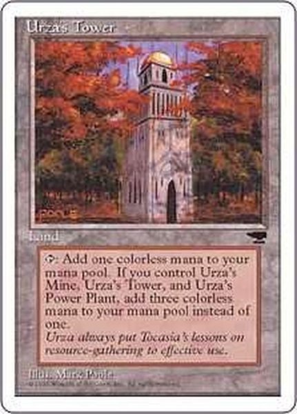 画像1: [EX+](黒枠)(Forest)ウルザの塔/Urza's Tower《日本語》【CHR】 (1)