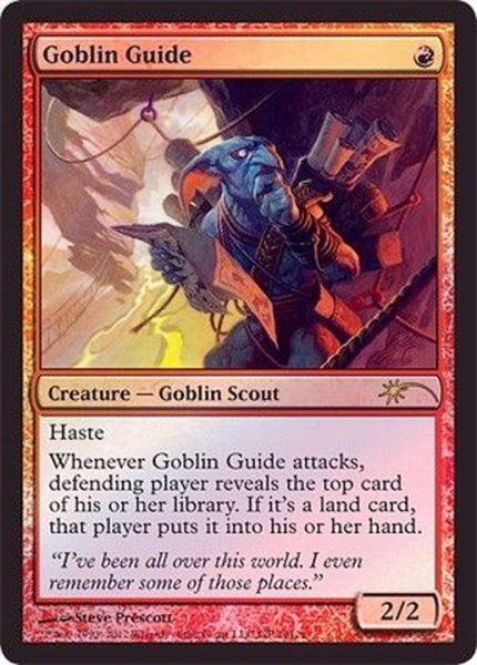 画像1: [EX+](FOIL)ゴブリンの先達/Goblin Guide《英語》【Grand Prix Promos】 (1)