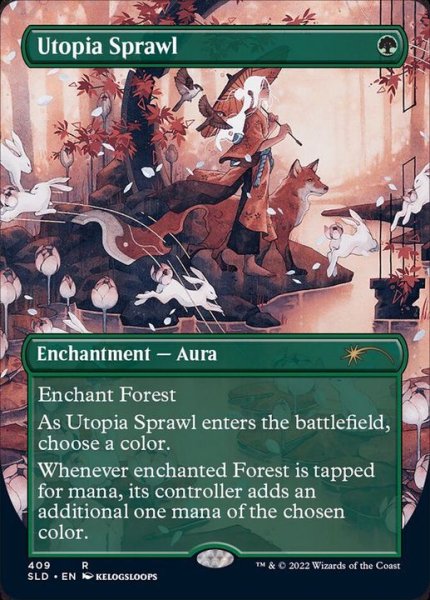 画像1: [EX+](FOIL)(409)楽園の拡散/Utopia Sprawl《英語》【SLD】 (1)