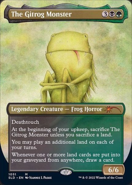 画像1: (FOIL)(1051)ギトラグの怪物/The Gitrog Monster《英語》【SLD】 (1)