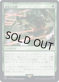 硬化した鱗 - カードラッシュ[MTG]