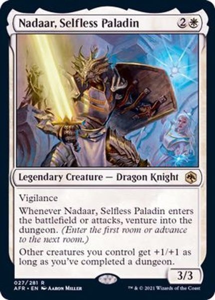 画像1: 無私のパラディン、ナダール/Nadaar, Selfless Paladin《英語》【AFR】 (1)