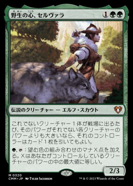 画像1: [EX](FOIL)野生の心、セルヴァラ/Selvala, Heart of the Wilds《日本語》【CMM】 (1)