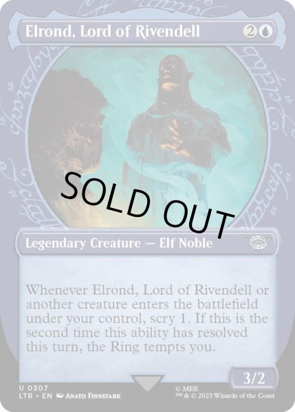 画像1: [EX+](ショーケース枠)裂け谷の王、エルロンド/Elrond, Lord of Rivendell《英語》【LTR】 (1)