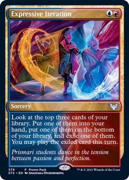 画像1: [EX+](FOIL)表現の反復/Expressive Iteration《英語》【FNM Promos】 (1)