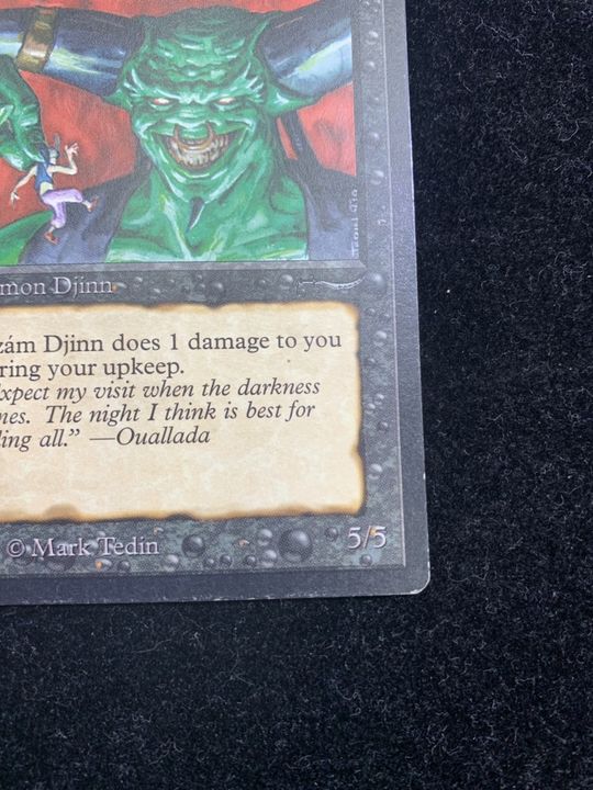 MTG Erhnam Djinn アーナム・ジン アラビアンナイト 英語 | jarussi.com.br