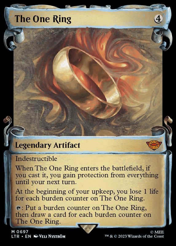 一つの指輪 The One Ring foil 1枚 - マジック：ザ・ギャザリング