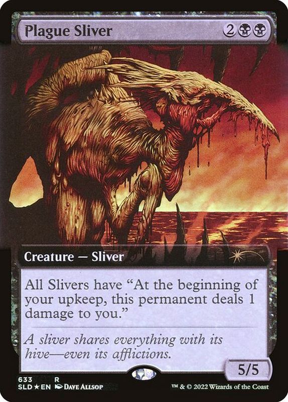 MTG 日本語1枚 疫病スリヴァー foil | hartwellspremium.com