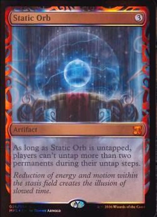 (全面光沢FOIL)静態の宝珠/Static Orb《英語》【MPS】