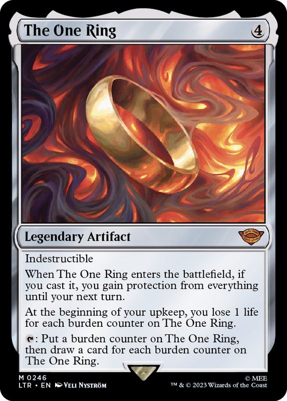 MTG 一つの指輪 The One Ring foil 英語版 - マジック：ザ・ギャザリング