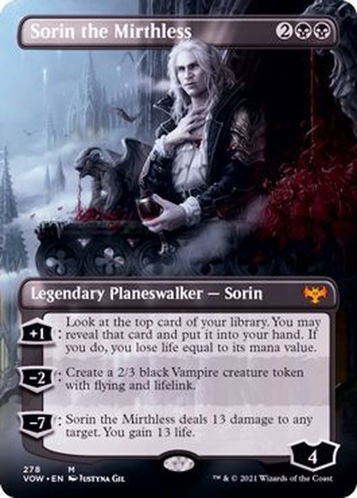 国産定番 不笑のソリン Sorin the Mirthless Foil ショーケース 0uxQD