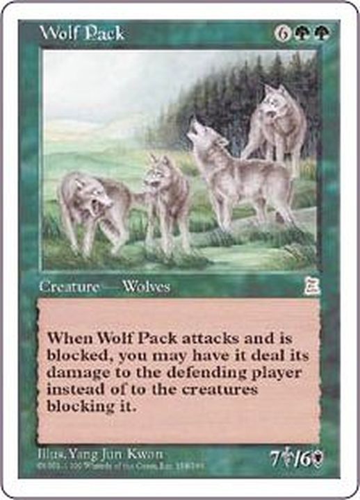 狼の群れ/Wolf Pack《英語》【PTK】